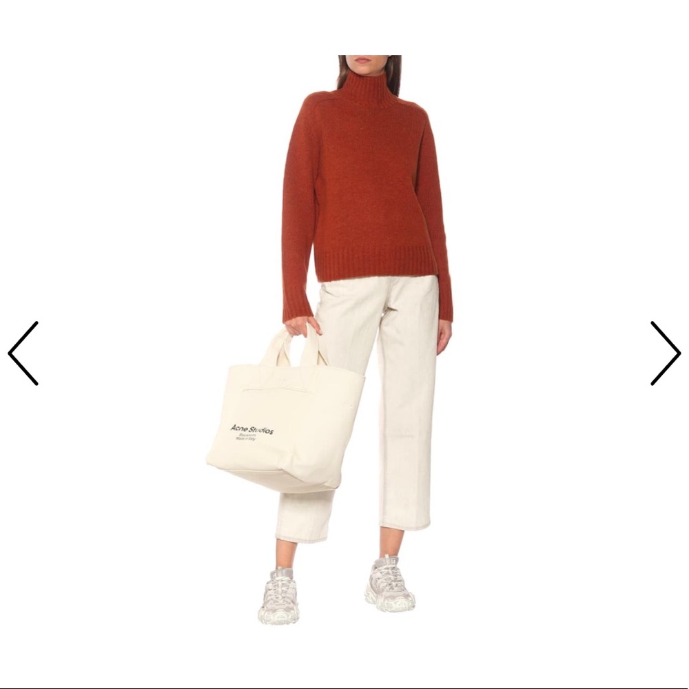 Acne Studio canvas tote bag